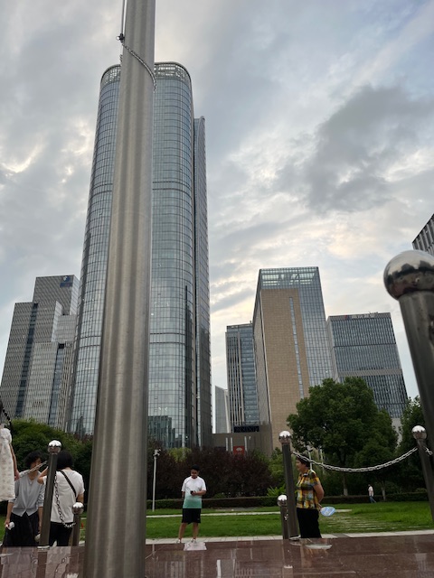 建邺政务中心国旗