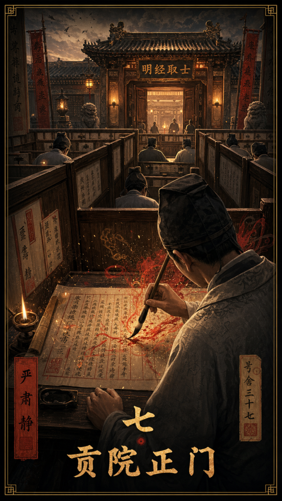 第十关｜贡院正门·第七天他哭了一次